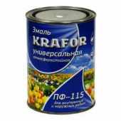 ЭМАЛЬ ПФ-115 ШОКОЛАДНАЯ 1,8КГ (6)/КРАФОР/